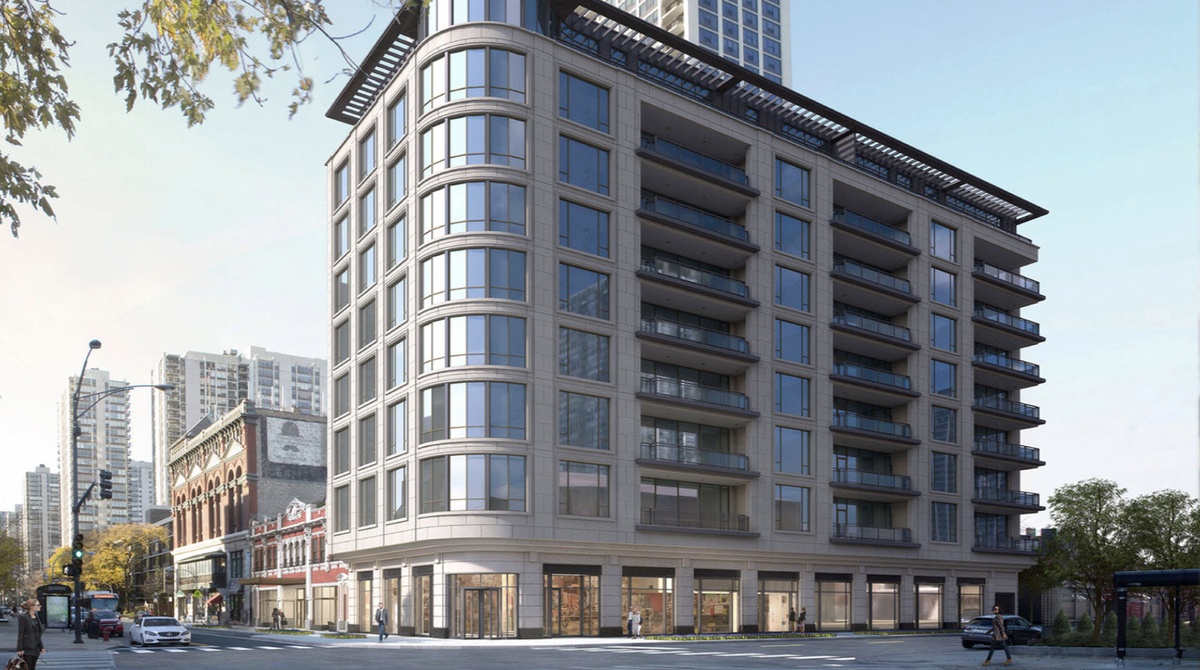 Picture of Old Town Luxury Condo Building with Retail Space Approved
